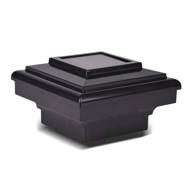 2211-F7 BL Siyah Dekoratif Solar Kare Direk Direk Başlığı Işığı 2211-F7 BL Siyah Dekoratif Solar Kare Direk Direk Başlığı Işığı