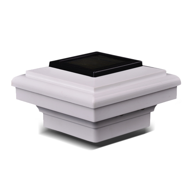 2211-F7 WH Plastik Çit Güverte veya Veranda Solar Bahçe Direk Kapağı Işığı 2211-F7 WH Plastik Çit Güverte veya Veranda Solar Bahçe Direk Kapağı Işığı