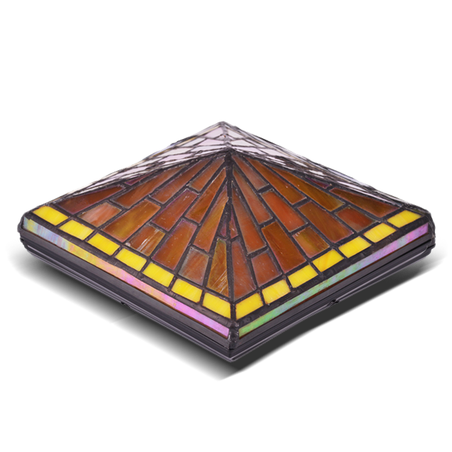 2211-TC4 Dış Mekan Tiffany Çit su geçirmez Direk Kapağı 2211-TC4 Dış Mekan Tiffany Çit su geçirmez Direk Kapağı