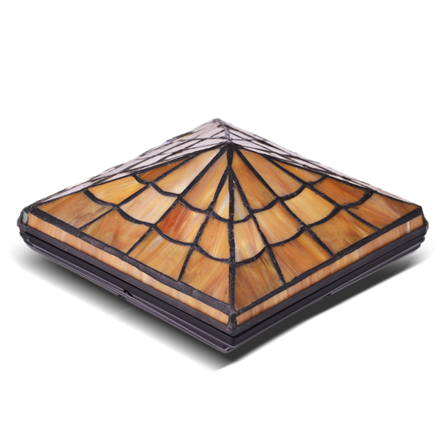 2211-TC6 Klasik Tiffany Vitray Direk Kapağı 2211-TC6 Klasik Tiffany Vitray Direk Kapağı